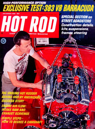 HOT ROD 1966 DEC - PHIL REMMINGTON, 383 BARRACUDA